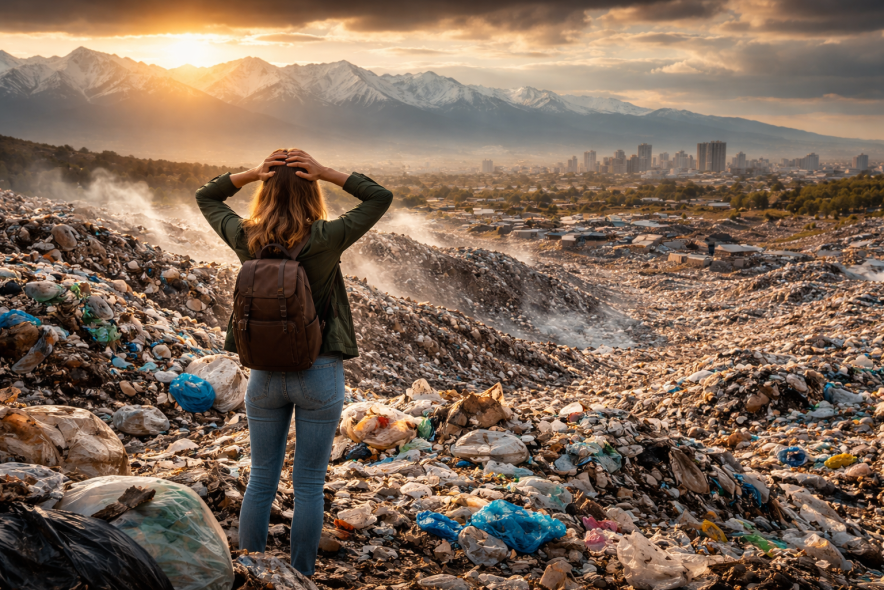 Мусорный тупик Казахстана, почему мы платим за «воздух» и живем на свалках?, - интервью с Людмилой Кузнецовой