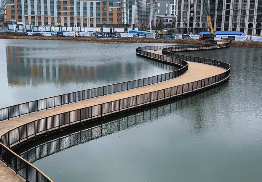 Женис Касымбек рассказал как создаются новые общественные пространства Астаны. Фото.