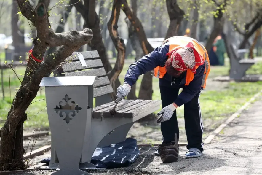 С 8 апреля в Алматы началась кампания "Алматы - наш общий дом"