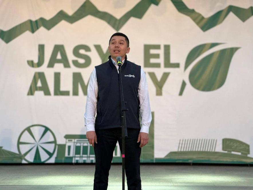 Алматыда "Жасыл ел" жастар жасағының маусымы басталды