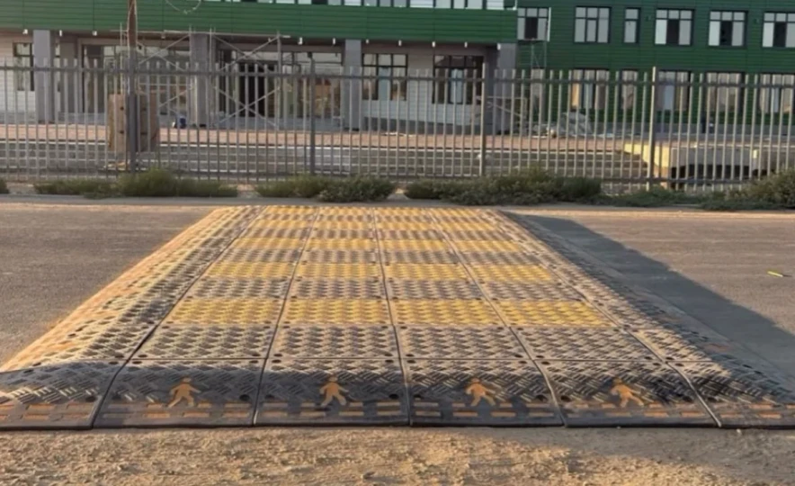 Приподнятые переходы со светом появятся у школ в Мунайлинском районе