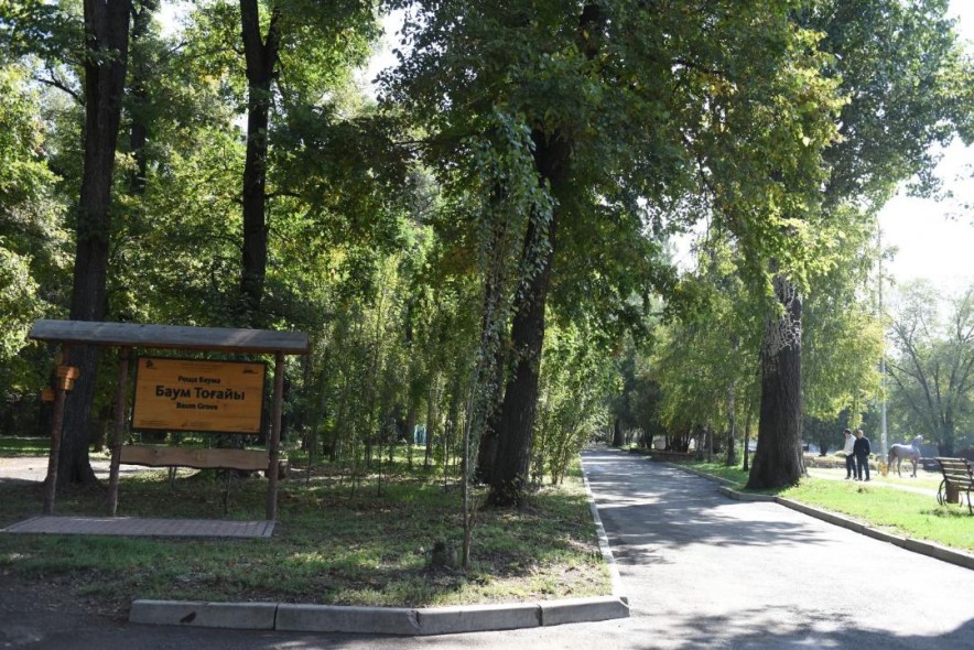 4,7 млрд. тенге собираются потратить на благоустройство рощи Баума в Алматы