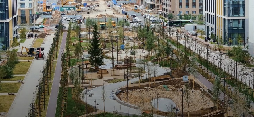 Green Line: новая зелёная ось Астаны