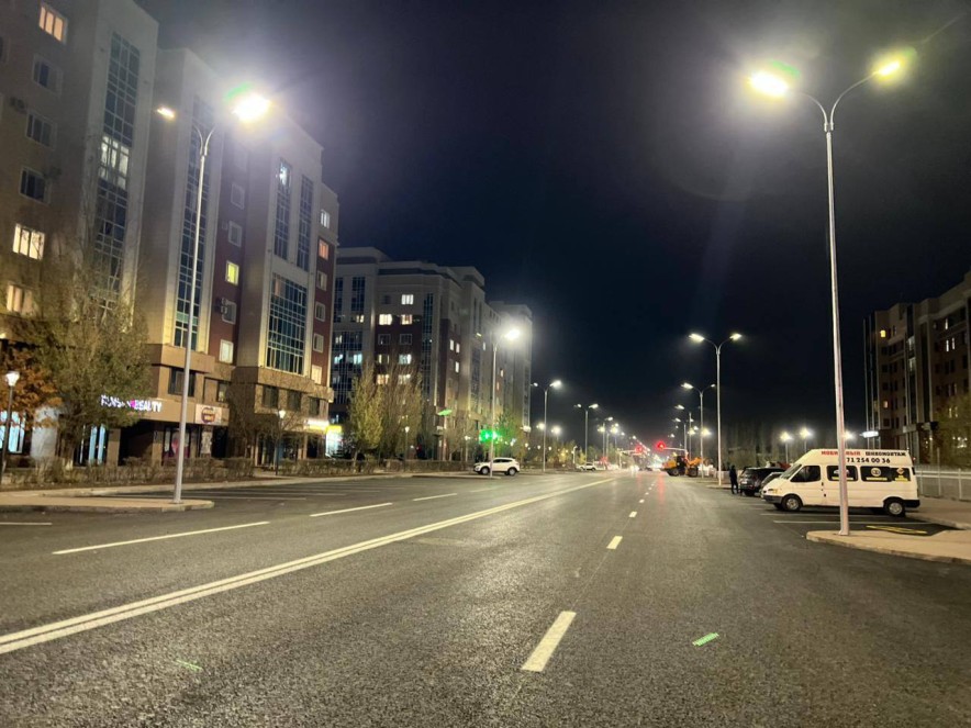 В Астане открываются новые участки дорог