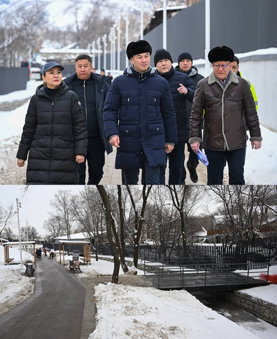 Благоустройство и обновление общественных зон в Алматы 