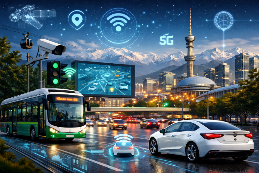 В Алматы развивают интеллектуальные транспортные технологии