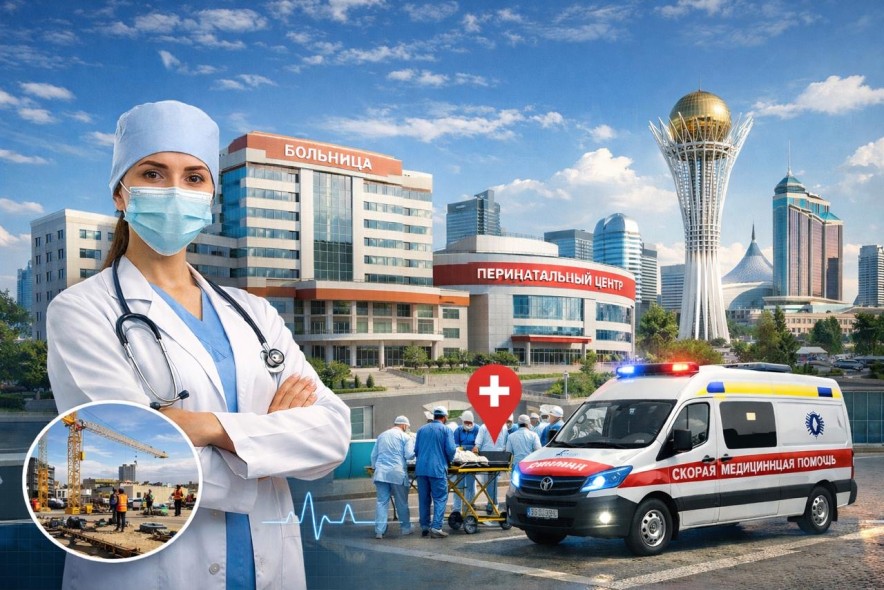 В Астане построят 11 новых объектов здравоохранения