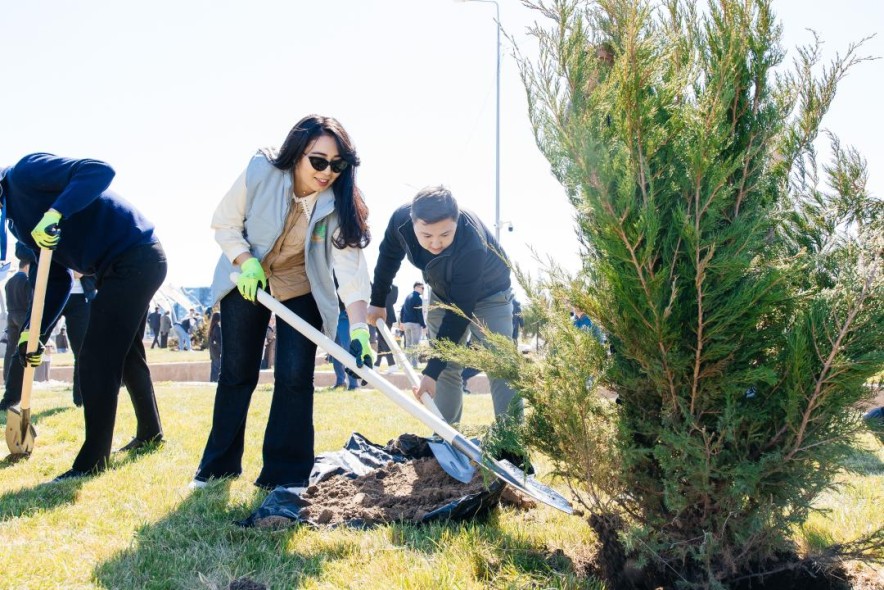 Экологическая акция в Атырауской области набирает обороты