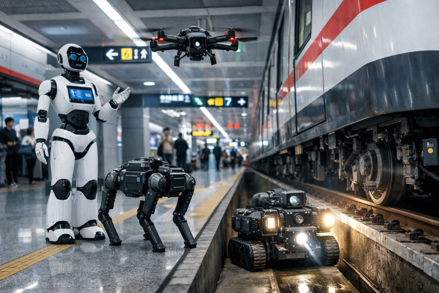 Как технологии усиливают безопасность метро в Китае